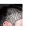 Sidecut mit Hairtatoo.
